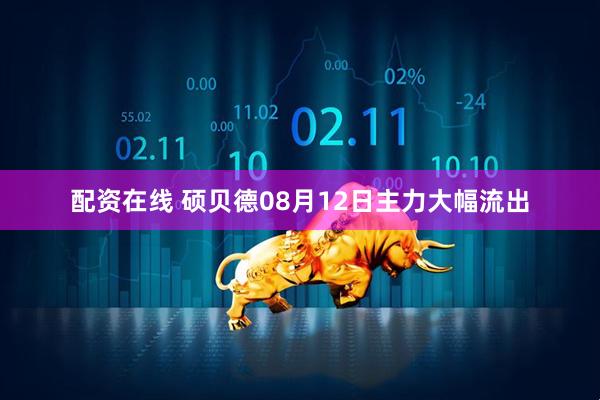 配资在线 硕贝德08月12日主力大幅流出